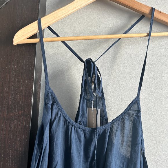 100% cotton Maxi- luxury Chemise by SKIN - Picture 4 of 6